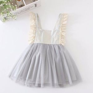 Girls adorable tulle and lace dress NWT